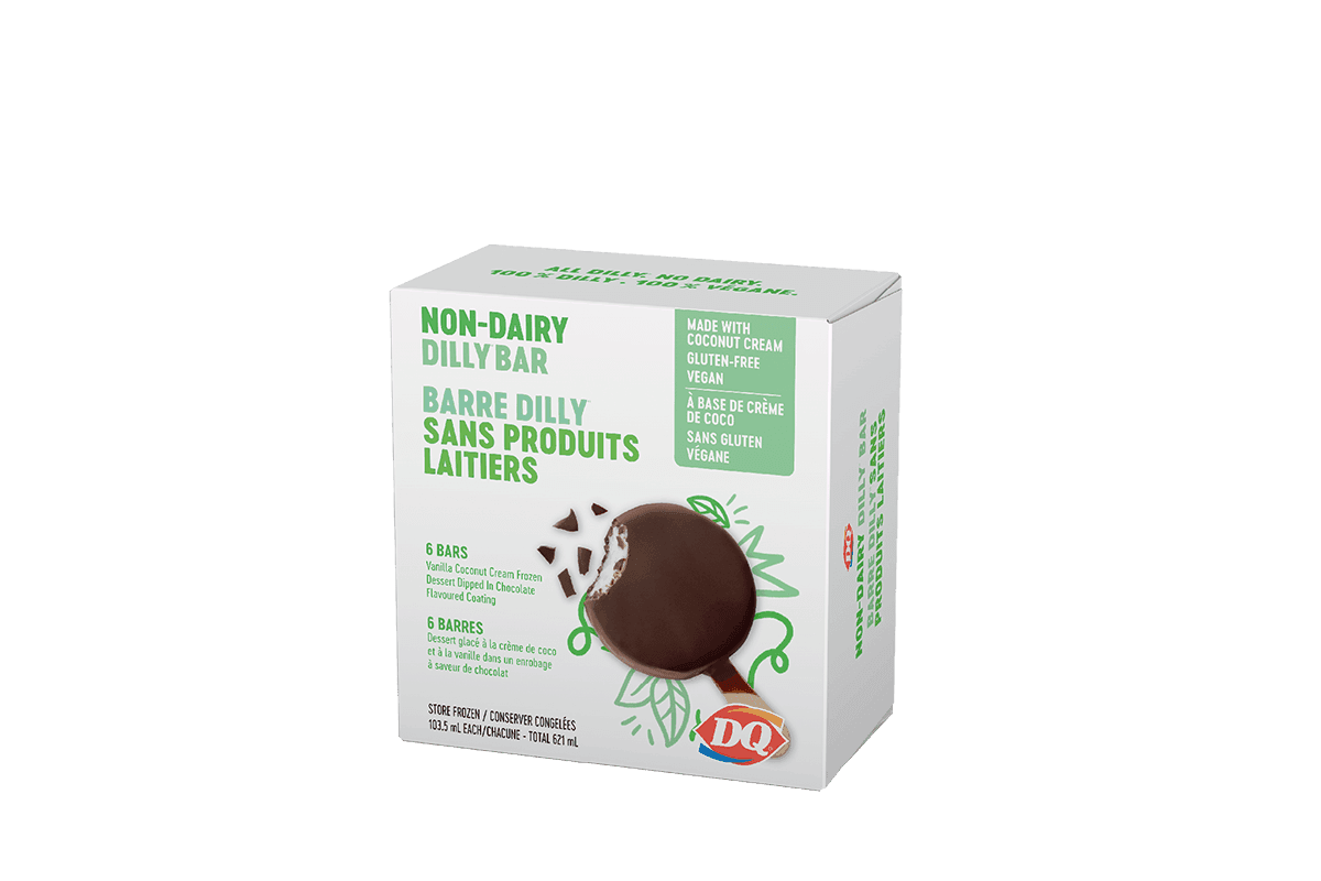 6 pack Non-Dairy DILLY® BAR