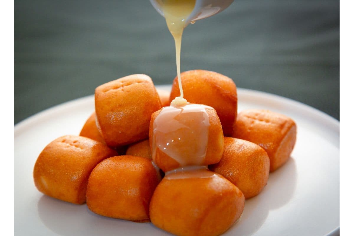 A7. Deep Fried Mantou (Chinese Bun)