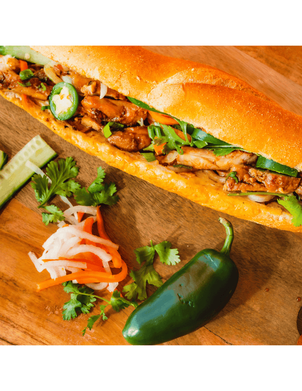 Banh mi poulet grillé/ grilled chicken New Item
