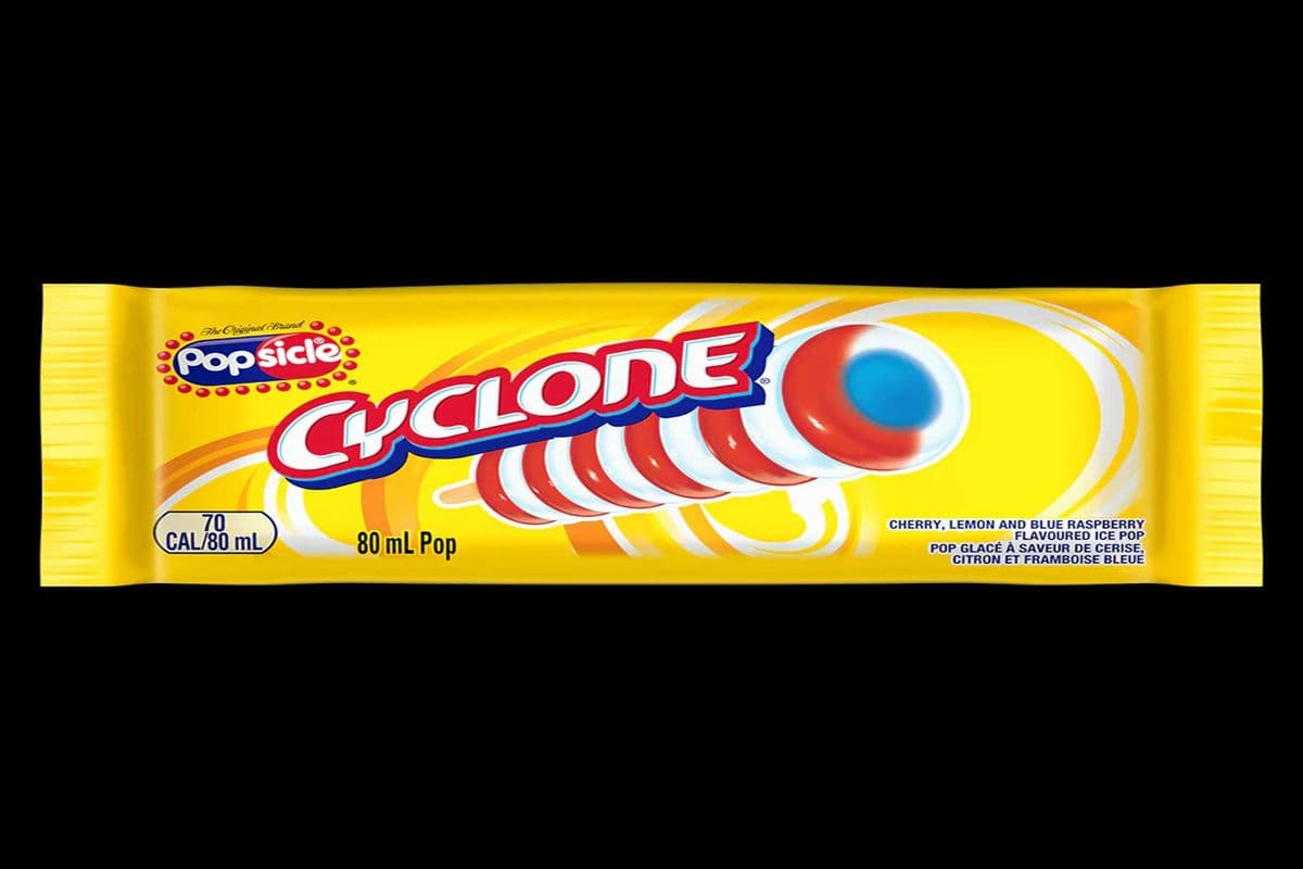 CYCLONE POPSICLE (CHERRY, LEMON AND BLUE RESPBERRY) (80ML) (70 Cal)