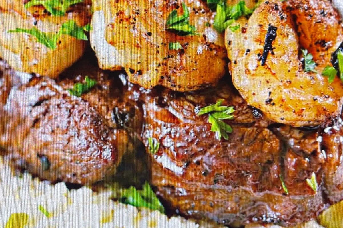 Steak and Shrimp
