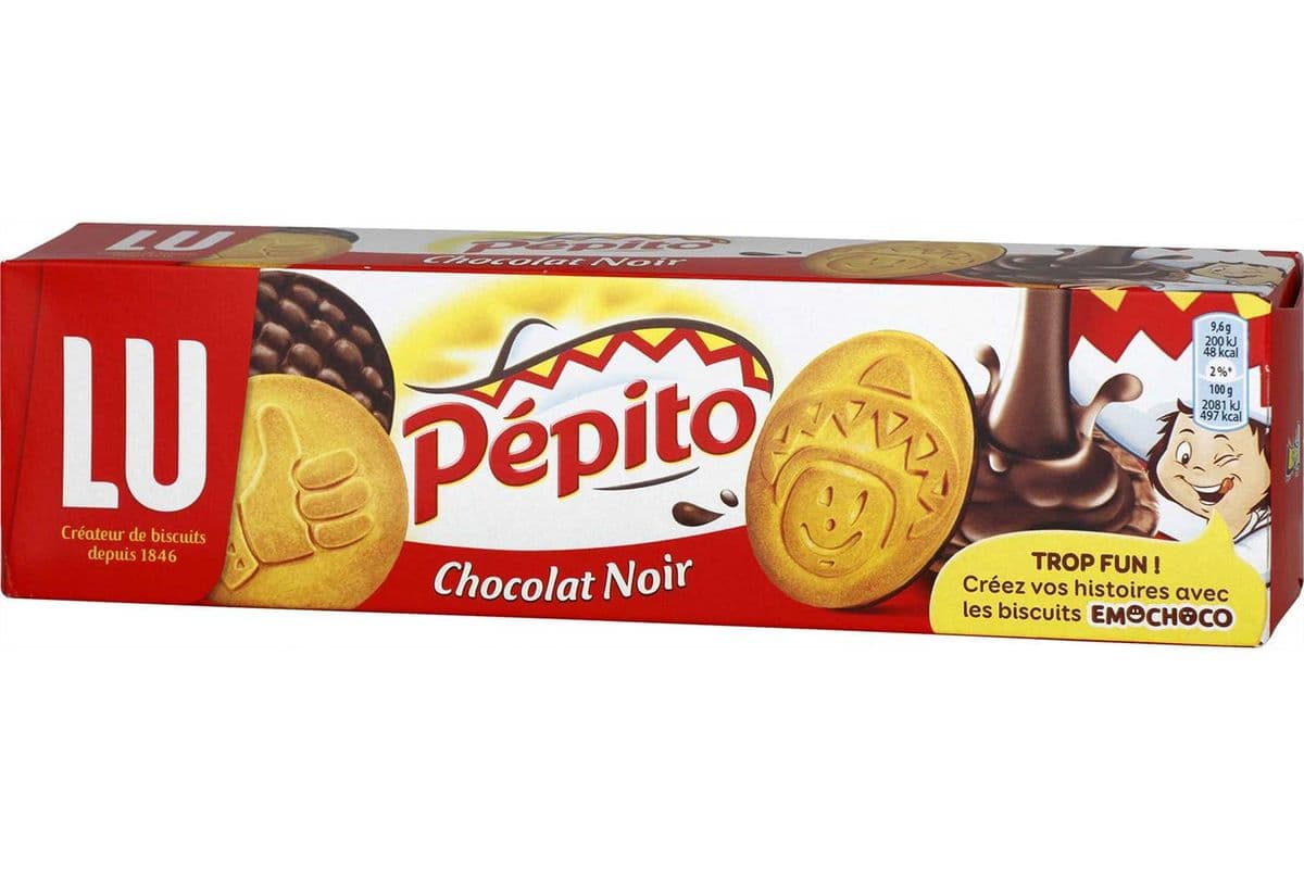biscuits pépito chocolat noir / dark chocolate biscuits
