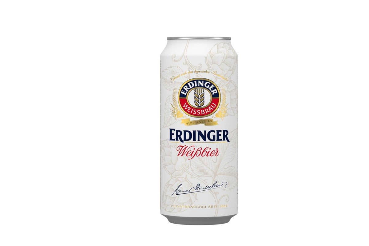 Erdinger Weissbier 500ML Can (1 x 500ML)