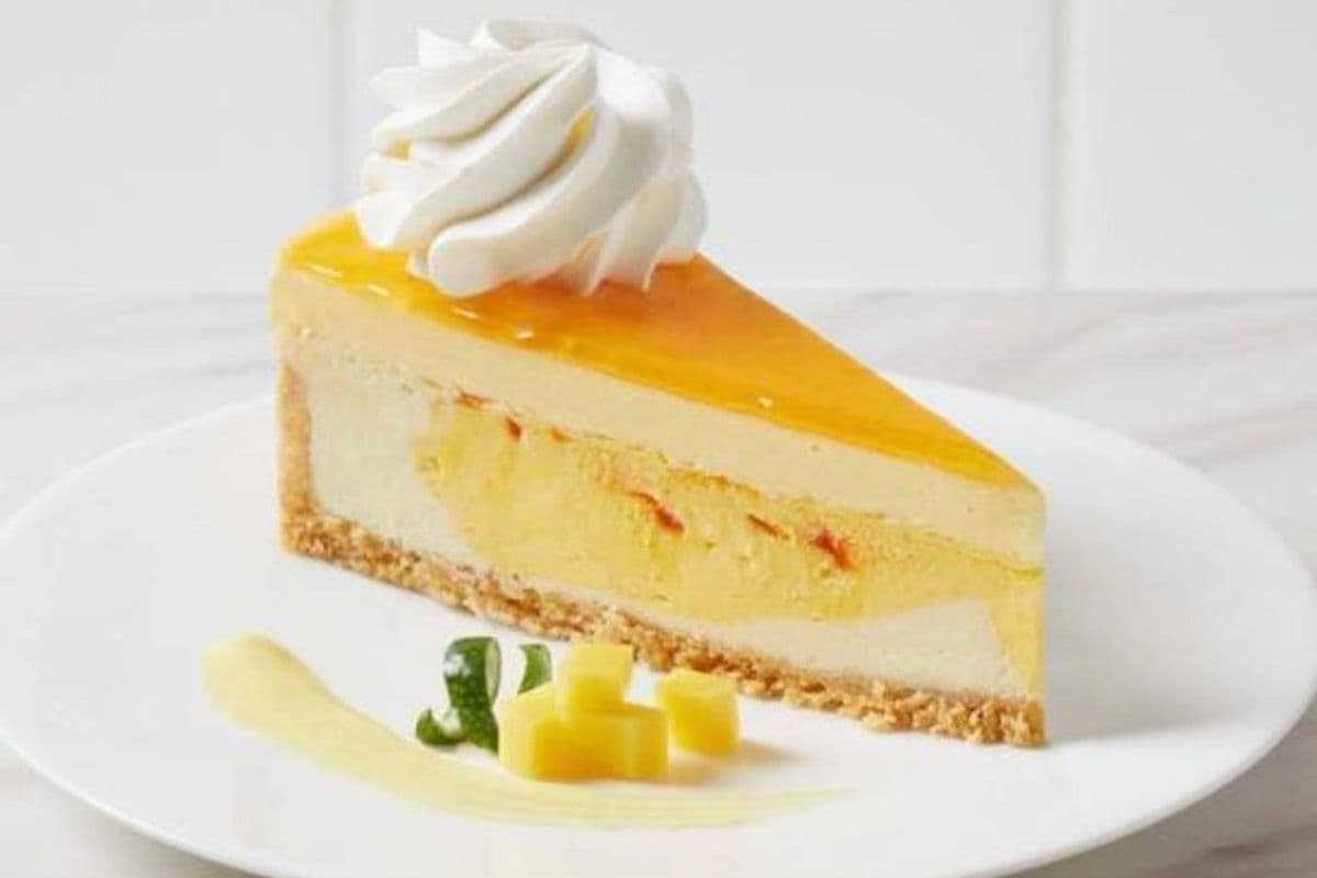 Key Mango Lime - The World of cheesecake slices