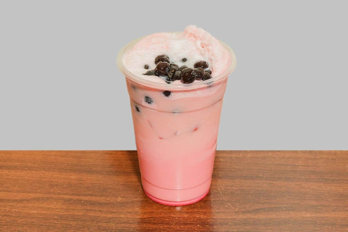 B6. Watermelon Milk Tea
