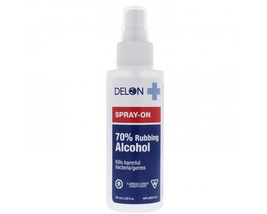 Delon Alcool a Friction 70% 100ml/ Delon Rubbing Alcohol 70% 100ml