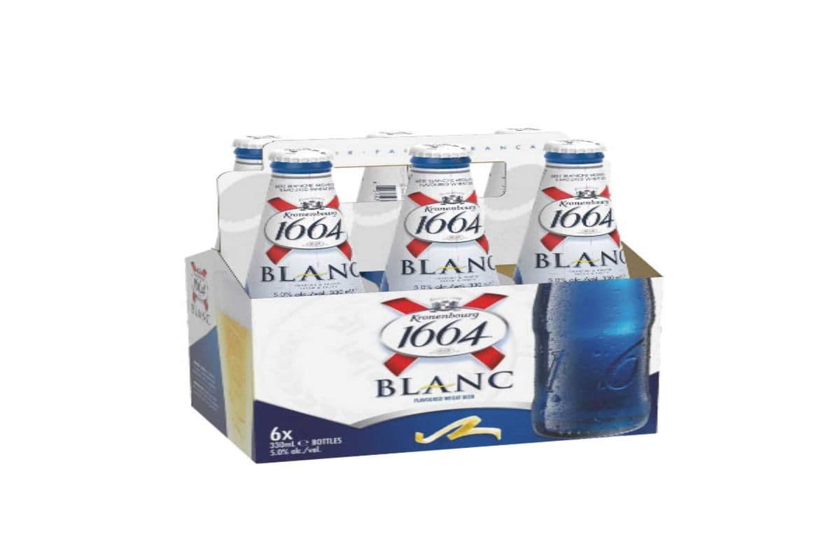 KRONENBOURG 1664 BLANC 6 BTLS (1 x 6 BTLS)