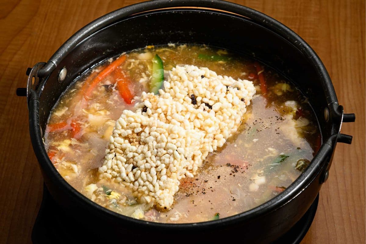 Seafood Nurungji Soup