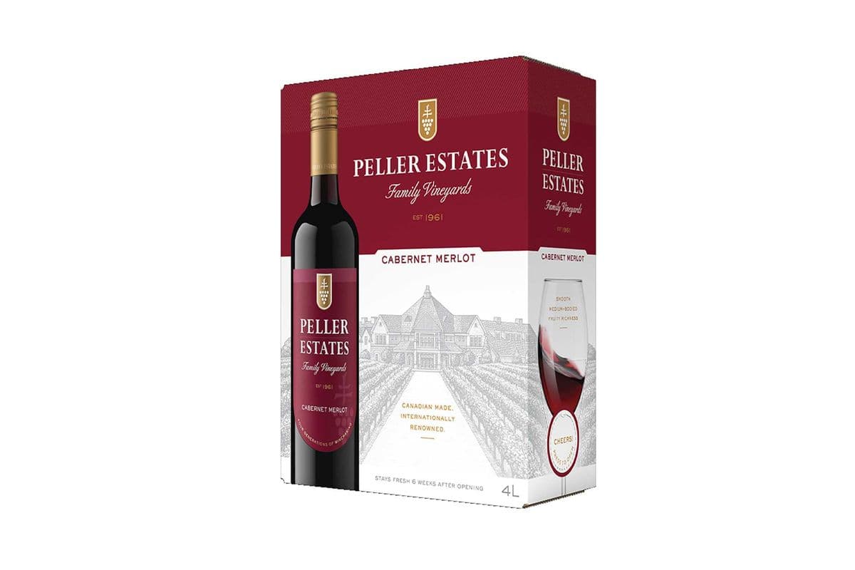 617696. PELLER FAMILY VINEYARDS CABERNET MERLOT (1 x 4L)