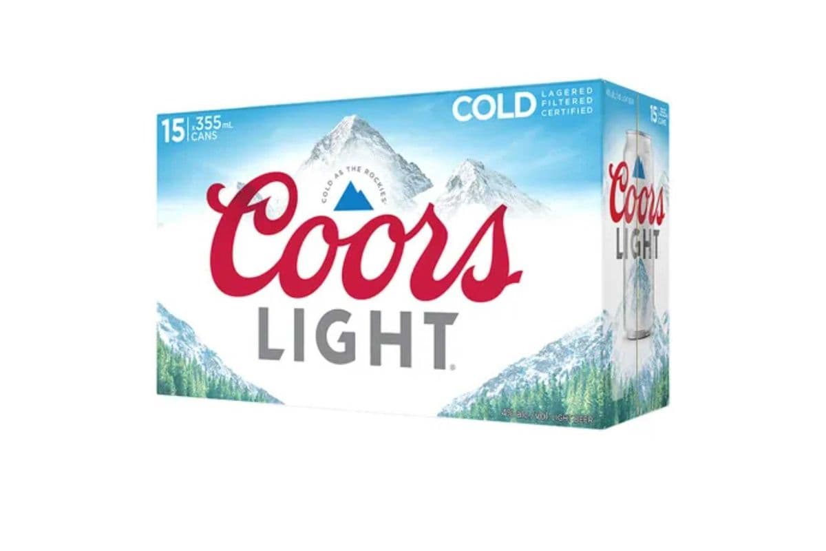 Coors Light (15 x 355 ml Cans)