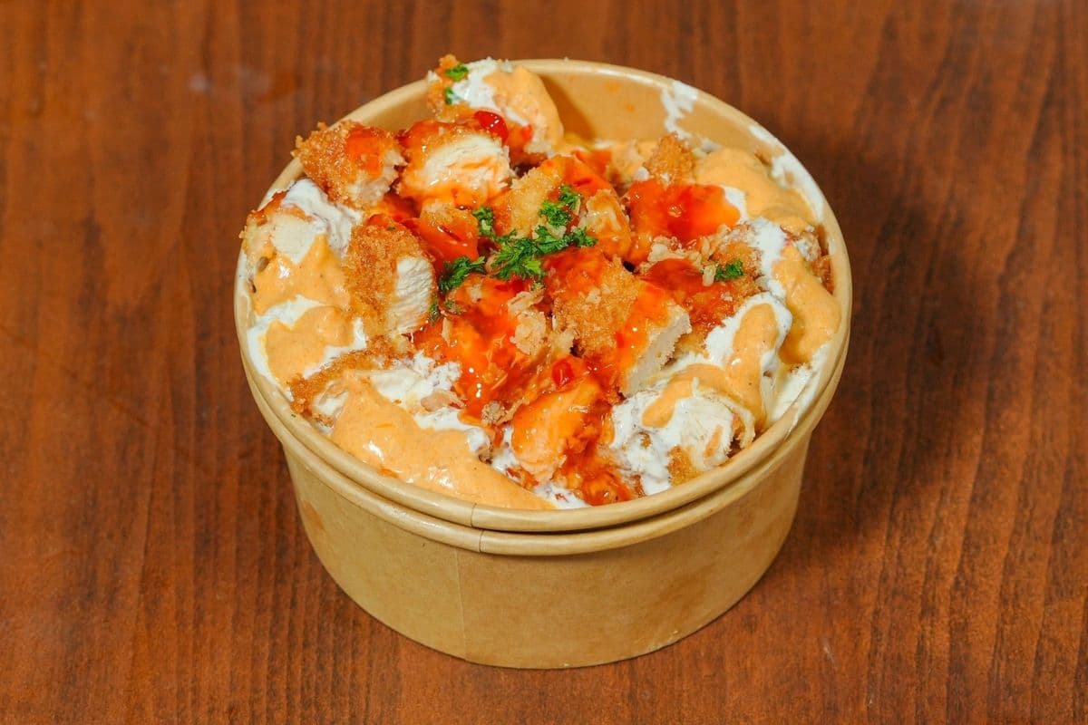 Crousty poulet mixte (blanche / curry)