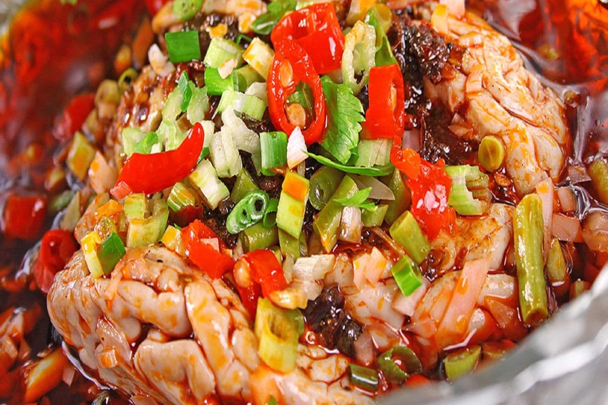 【推荐】巴适烤脑花 BBQ Pig Brain