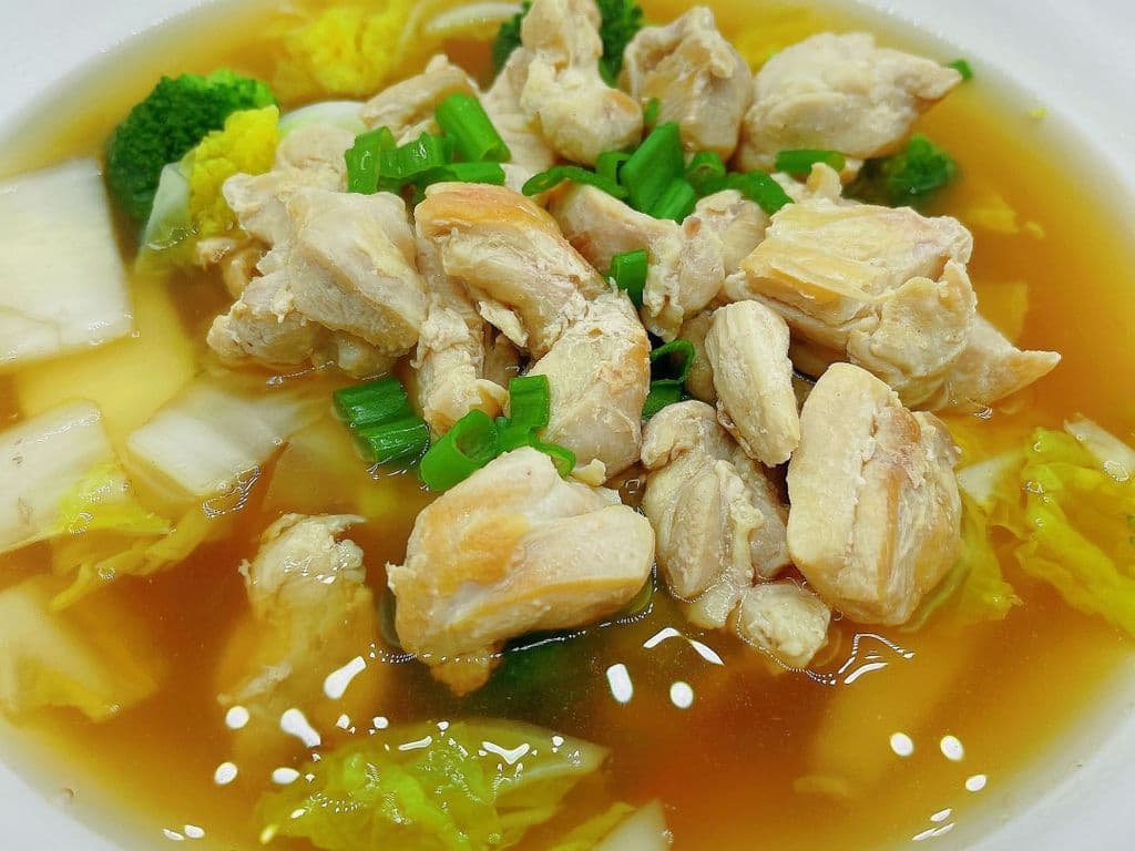 Chick in Udon Soup