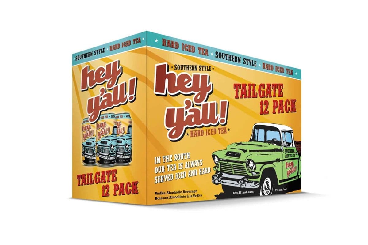 HEY Y'ALL HARD ICED TEA TAILGATE PACK (12 x 355ML)