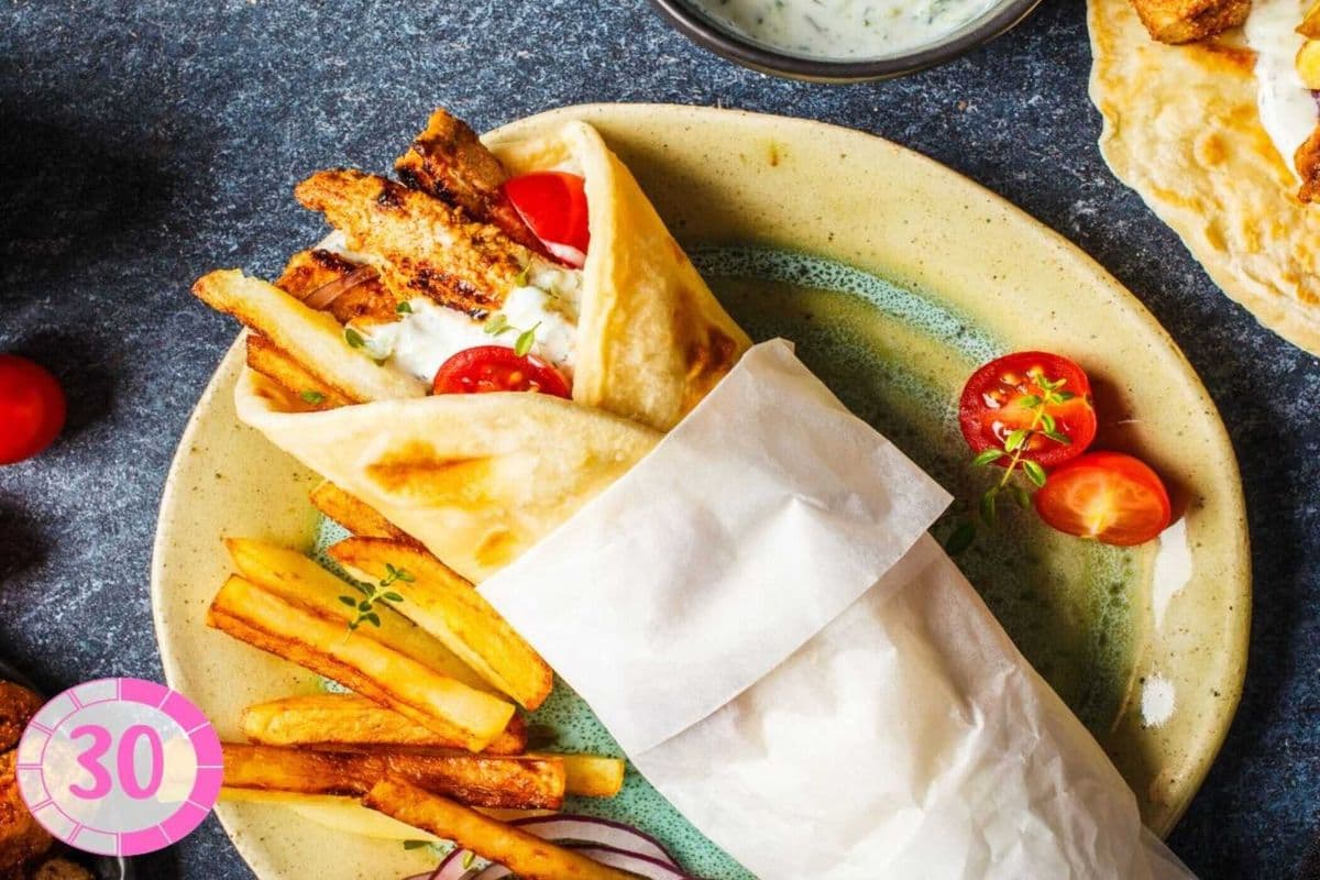 Greek Chicken Gyro