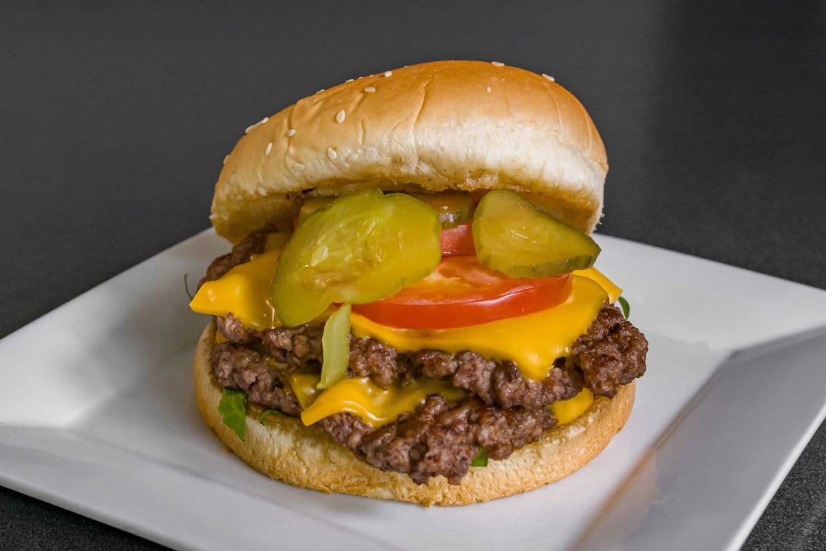 Double Cheese Smash Burger