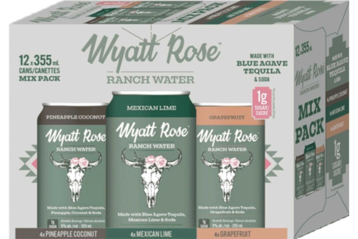 Wyatt Rose Ranch Water Variety (12 x 355ml Cans)