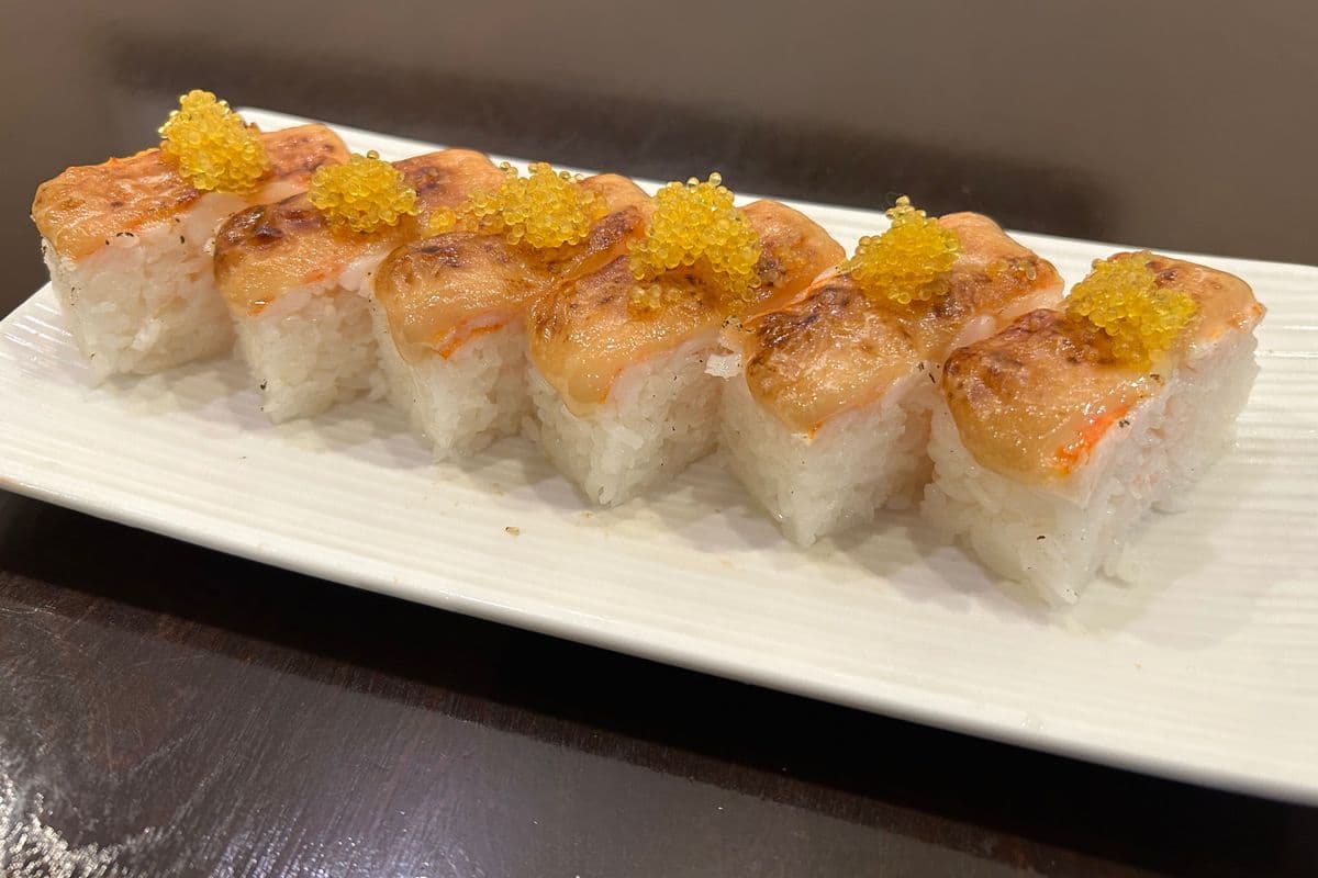 Ebi oshi (Six pieces )