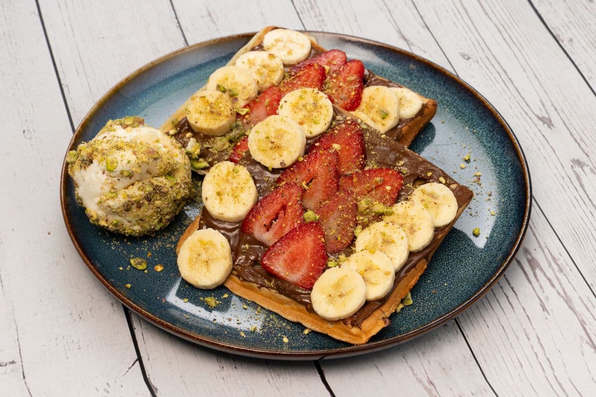 Choco-Nutella Waffle