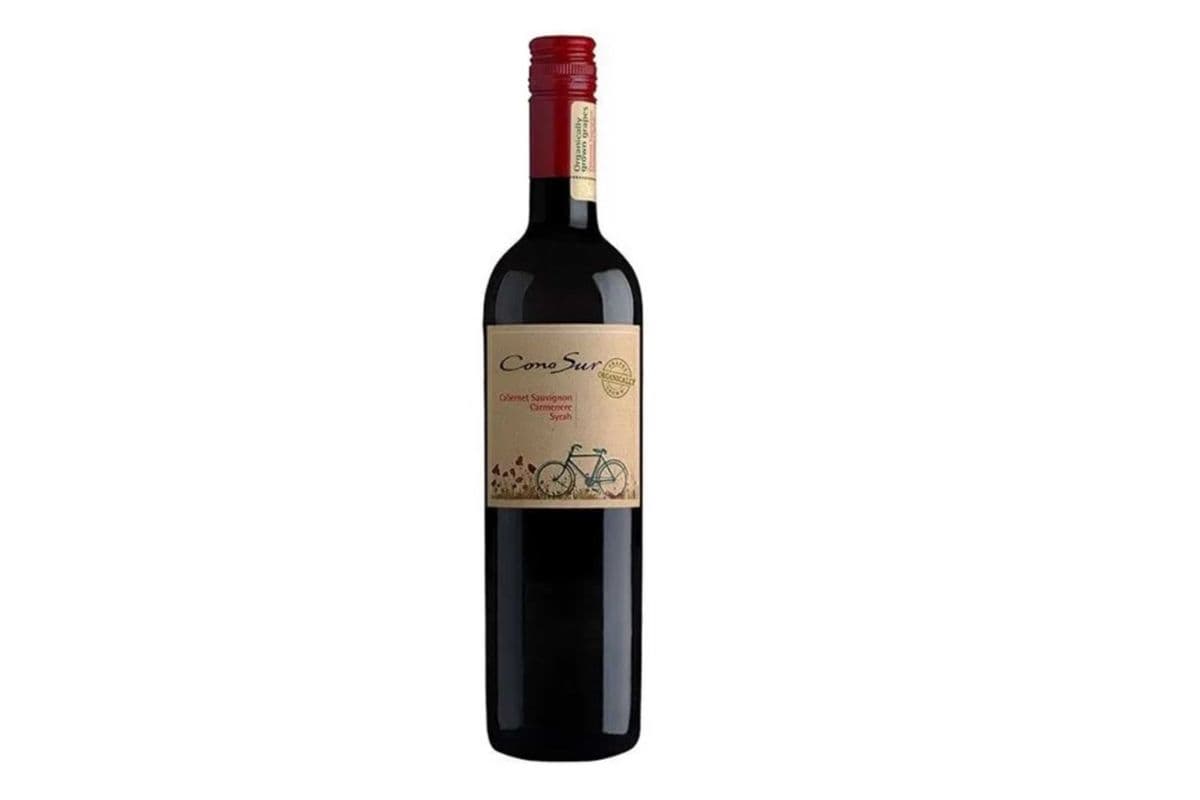 Cono Sur Organic Cab-Sav/Caremen. 750 ML (1 x 750 ML)
