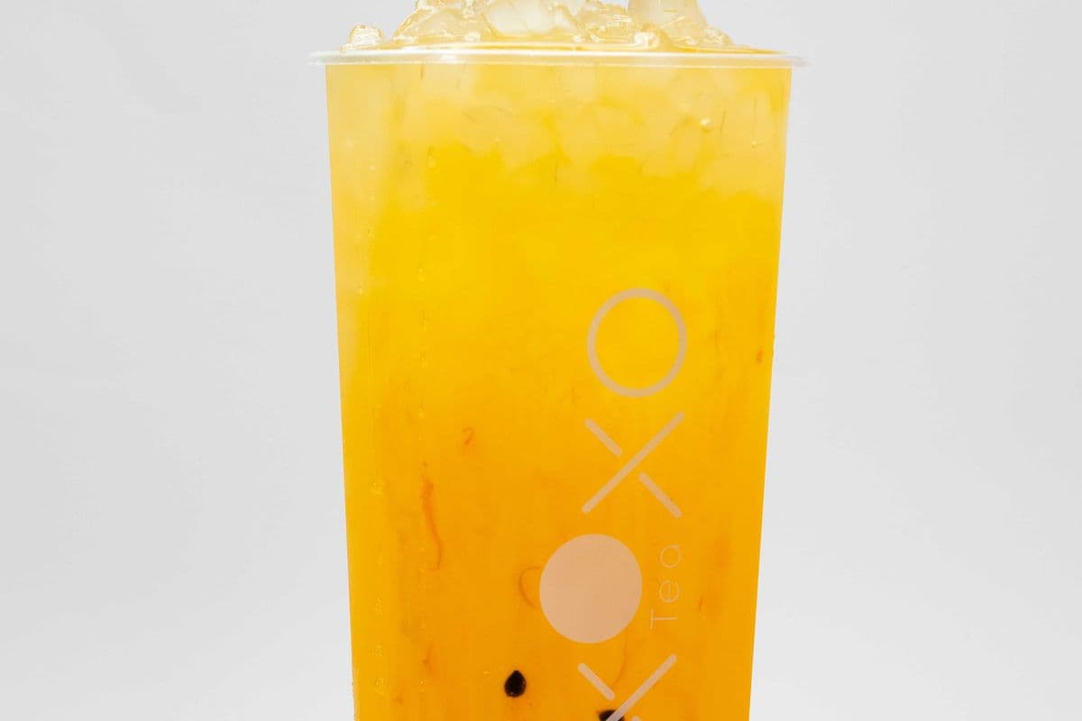 Honey Lemon Passion Fruit Tea with Aloe Vera