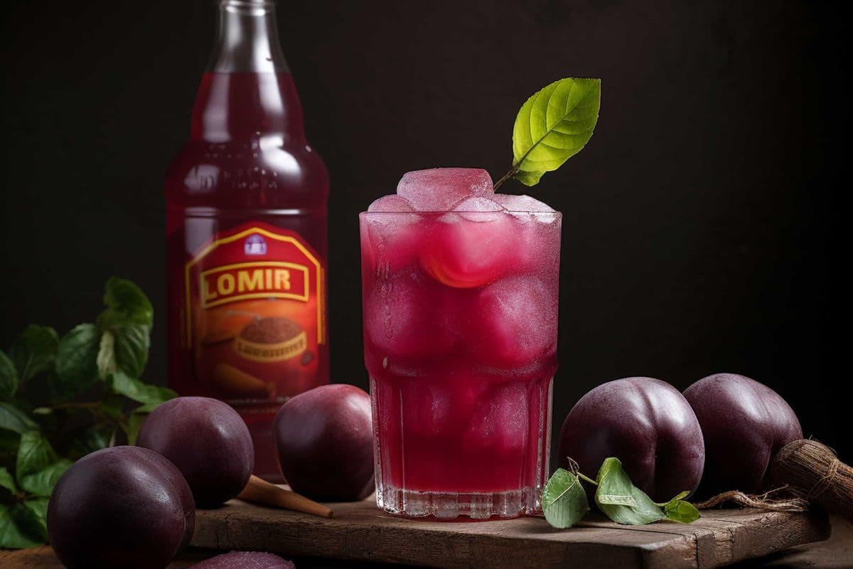 Lemonade Plum Soda
