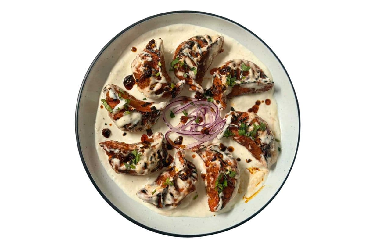 Tandoori Creamy Garlic Momos