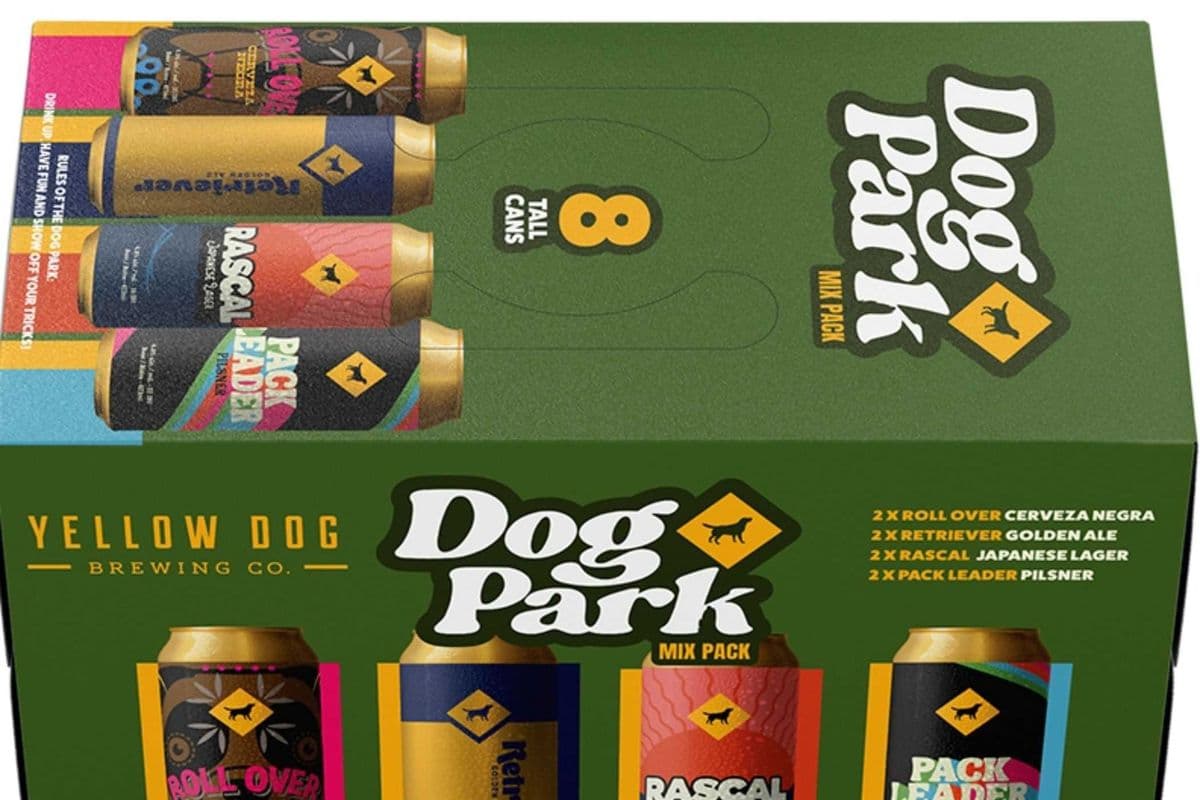 Yellow Dog Brewing CO. Dog Park Mix Pack (1 x 473mL)