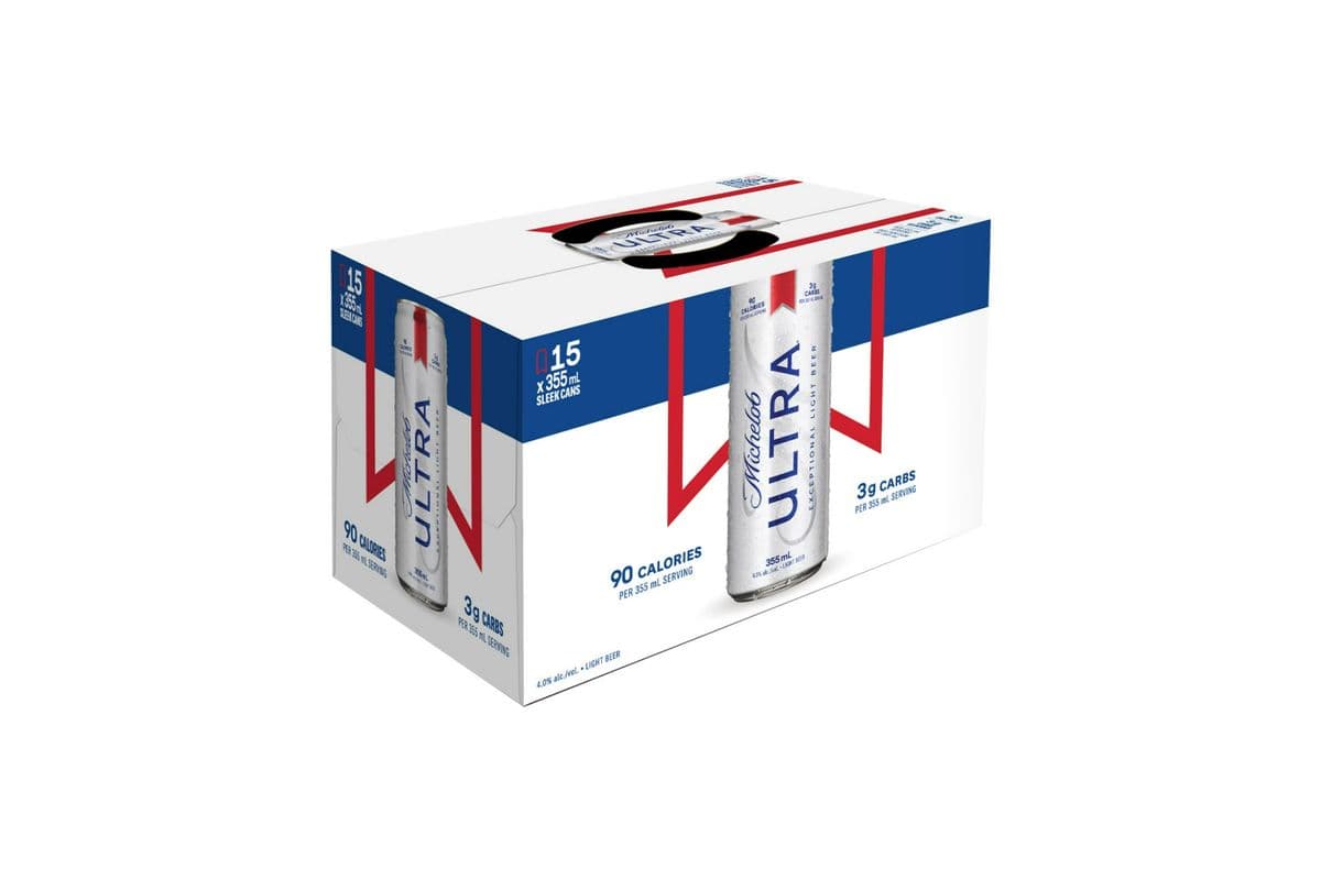 Michelob Ultra (15 x 355 ml Cans)
