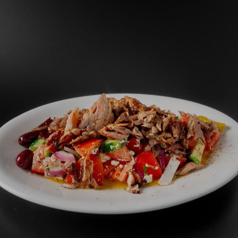 Salade au porc gyro / Gyro Pork Salad