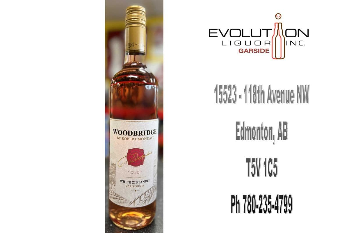 Woodbridge by Robert Mondavi White Zinfandel (1 x 750ml Glass Bottle)