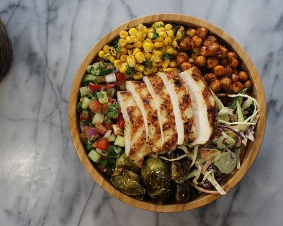 Lemon and Herb Chicken Grain Bowl