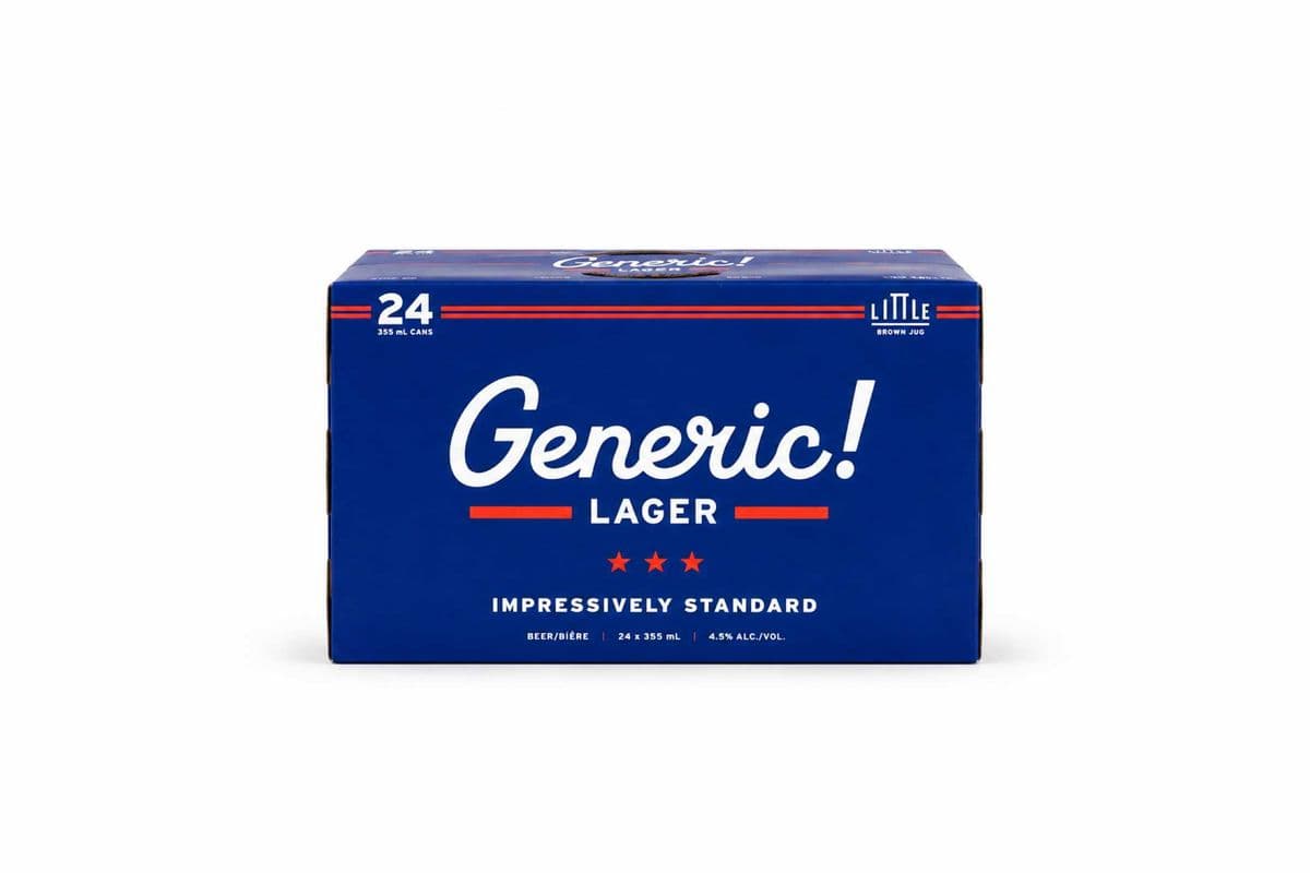 LITTLE BROWN JUG GENERIC LAGER (24 x 355ml Cans)