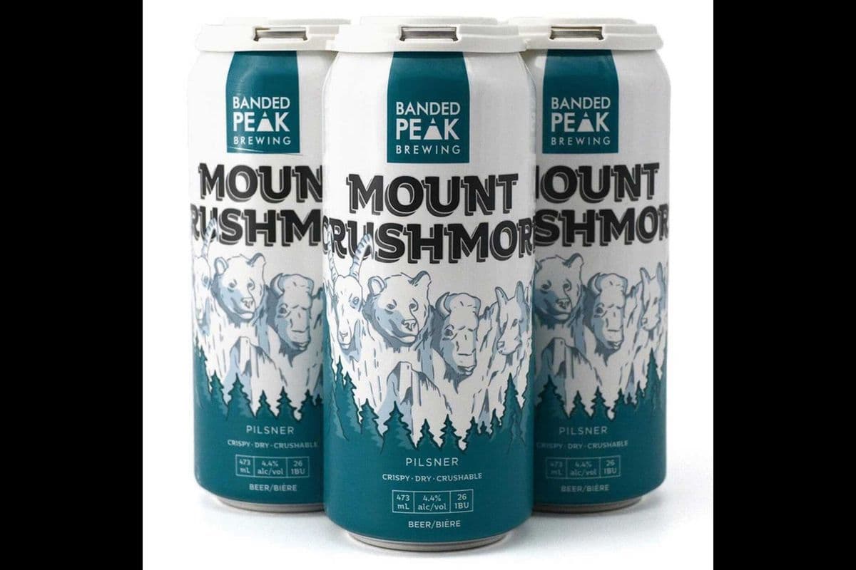 Banded Peak Mount Crushmore (4 x 473 ml)