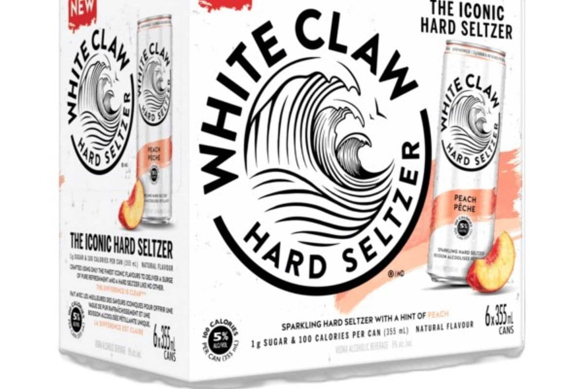 WHITE CLAW PEACH 6 PACK (1 x 6*355ML)