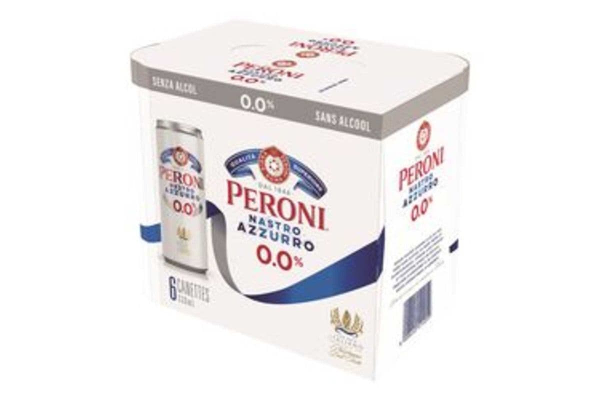 Peroni Non Alcoholic Beer (0.0%) (6 cans)