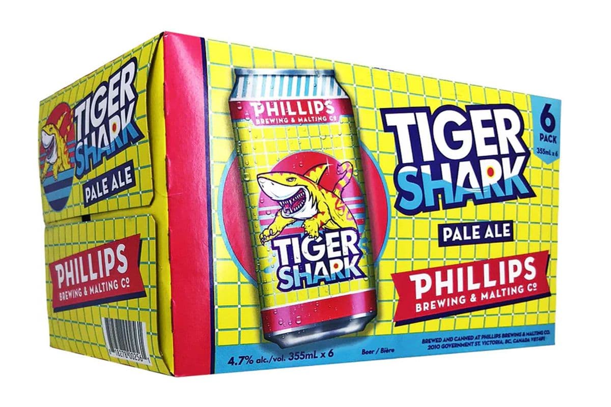 PHILLIPS TIGER SHARK 6 CANS (6 x 355 ML)
