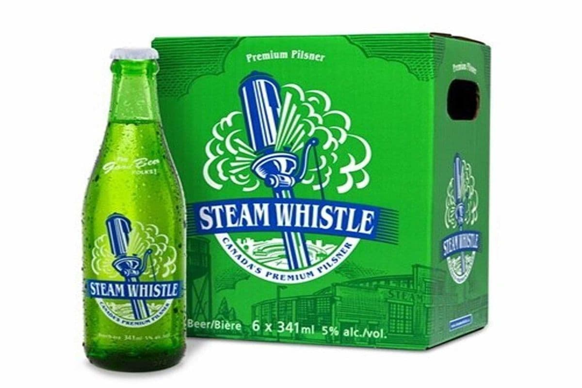 Steam Whistle Premium Pilsner 6 BOTTLES (6 x 341 ml Bottles)