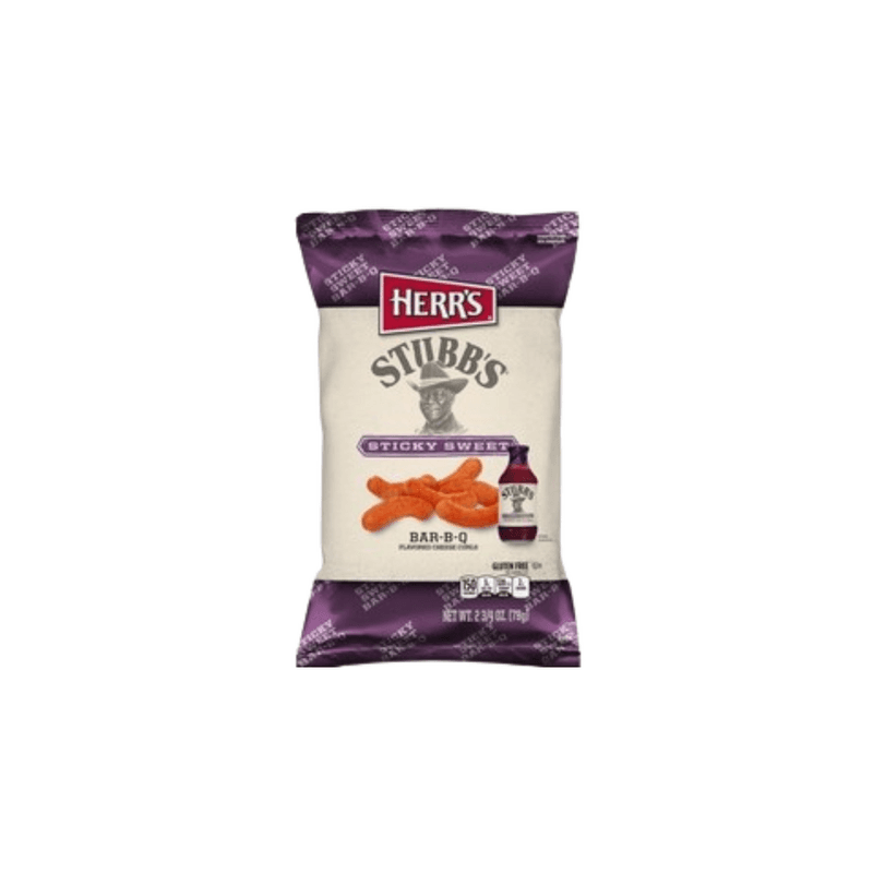 Sticky Sweet BBQ Herr's Curls - USA (2.75oz)