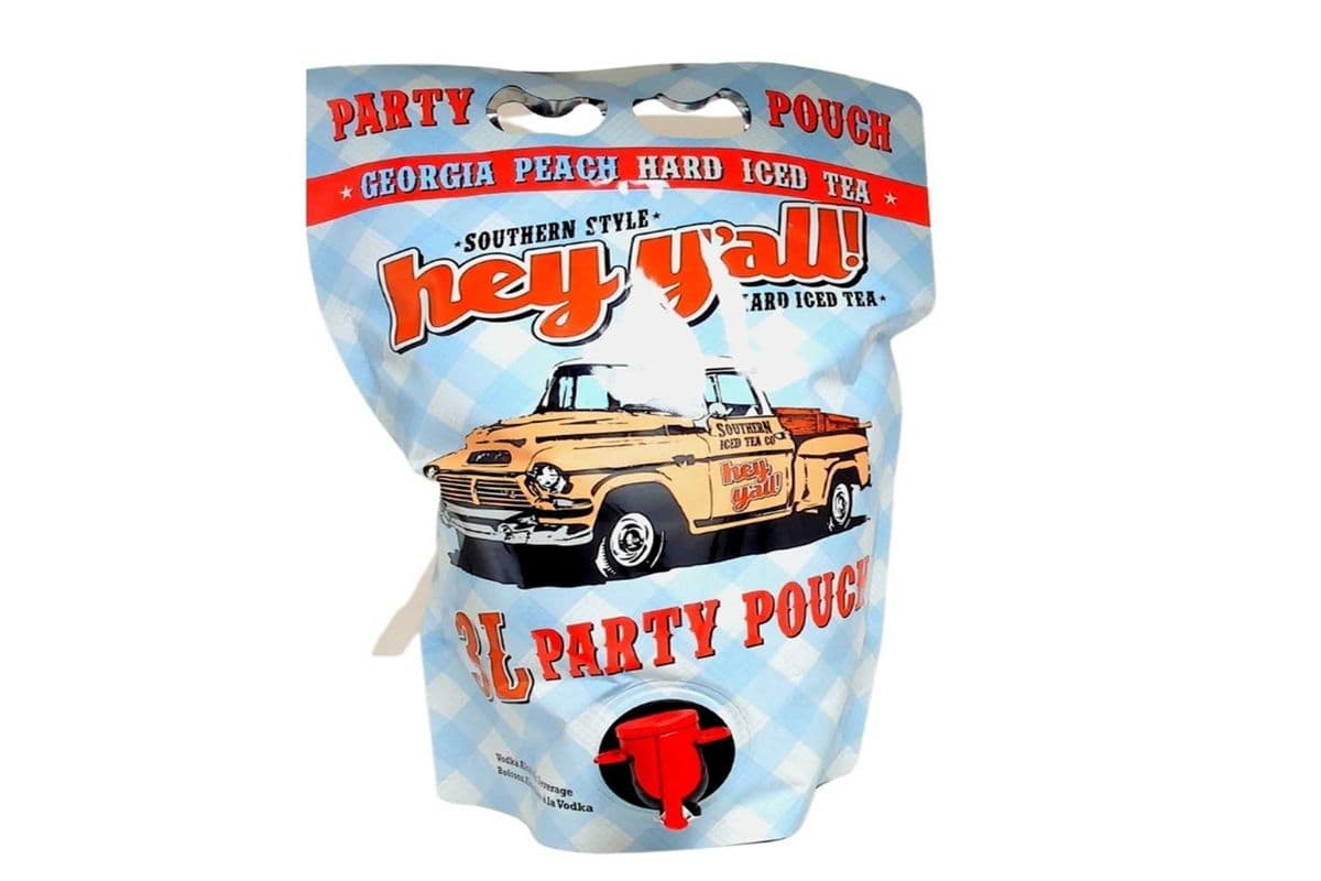HEY YALL GEORGIA PEACH PARTY POUCH 3L (1 x 3 LITRE)