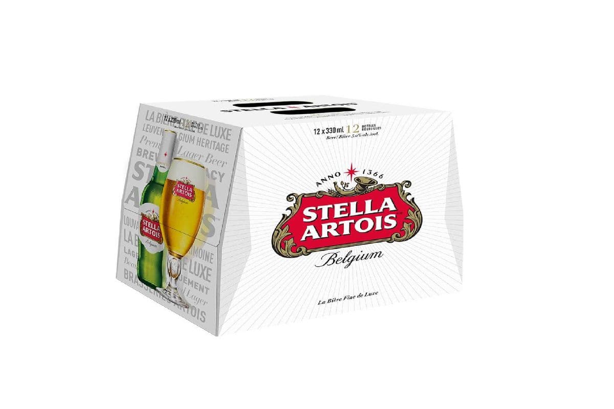 Stella Artois (12 x 330 ml Bottles)