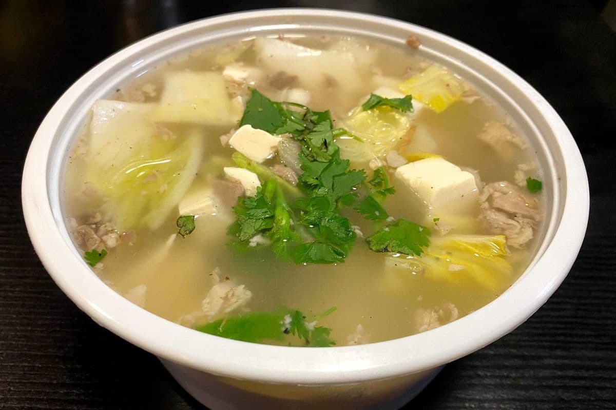A13. Savoury Lamb Soup 羊肉豆腐湯