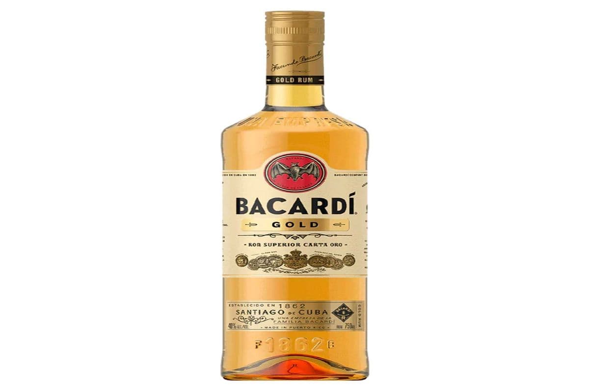 Bacardi Gold Rum (1.75 L) (1 x 1750 ML)