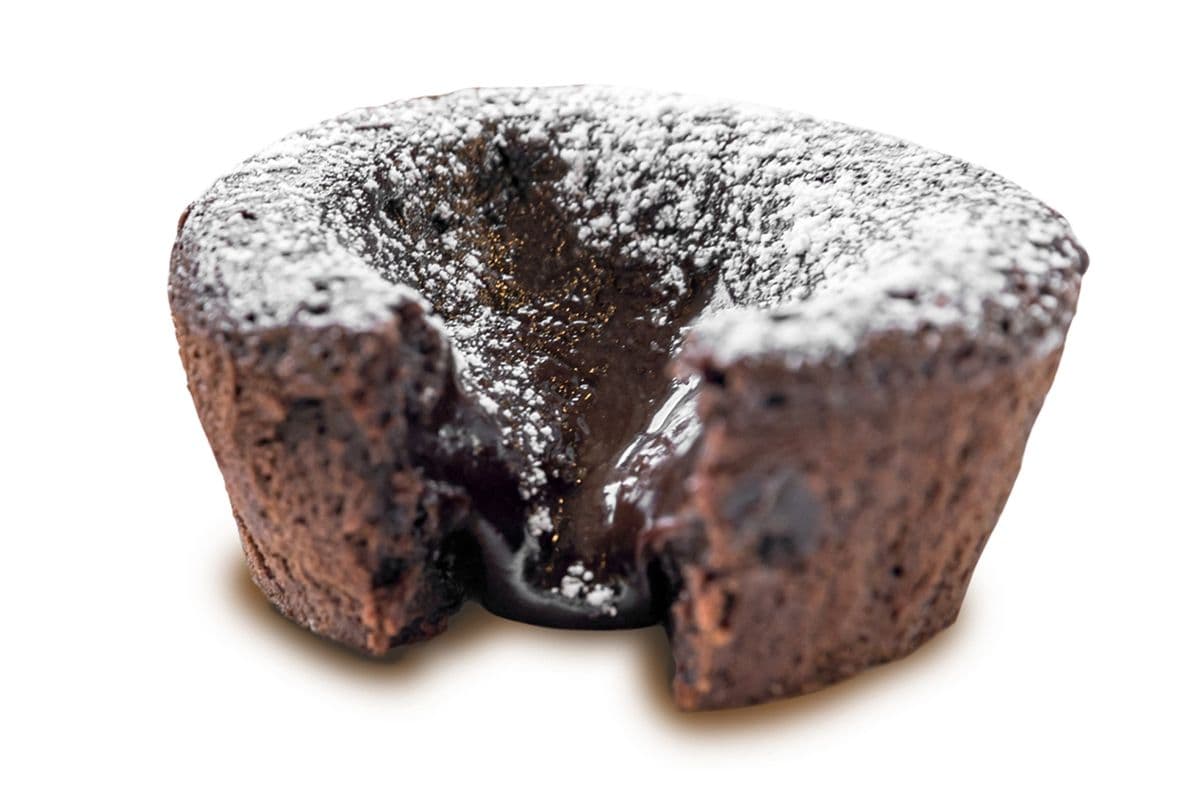 2 Lava Cakes