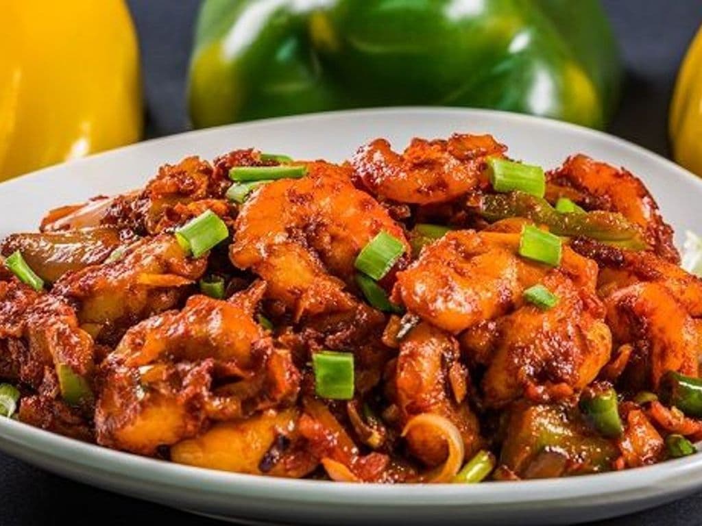 Prawn Manchurian