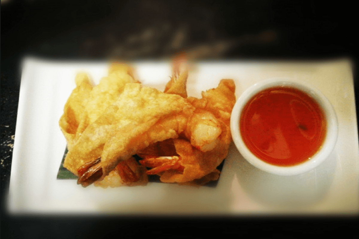 #1. Prawns in Crispy Wrap (5)