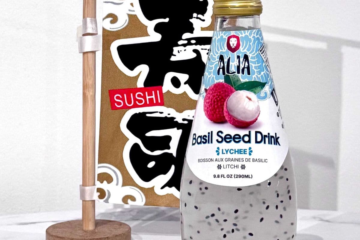So10 basil seed drink Lychee