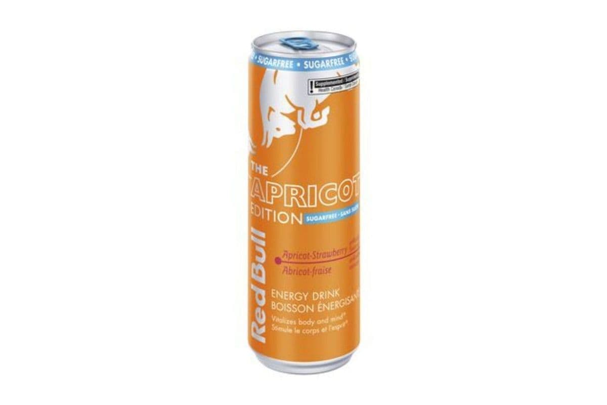 Red Bull The Apricot Edition Apricot-Strawberry Sugar Free (355 mL)