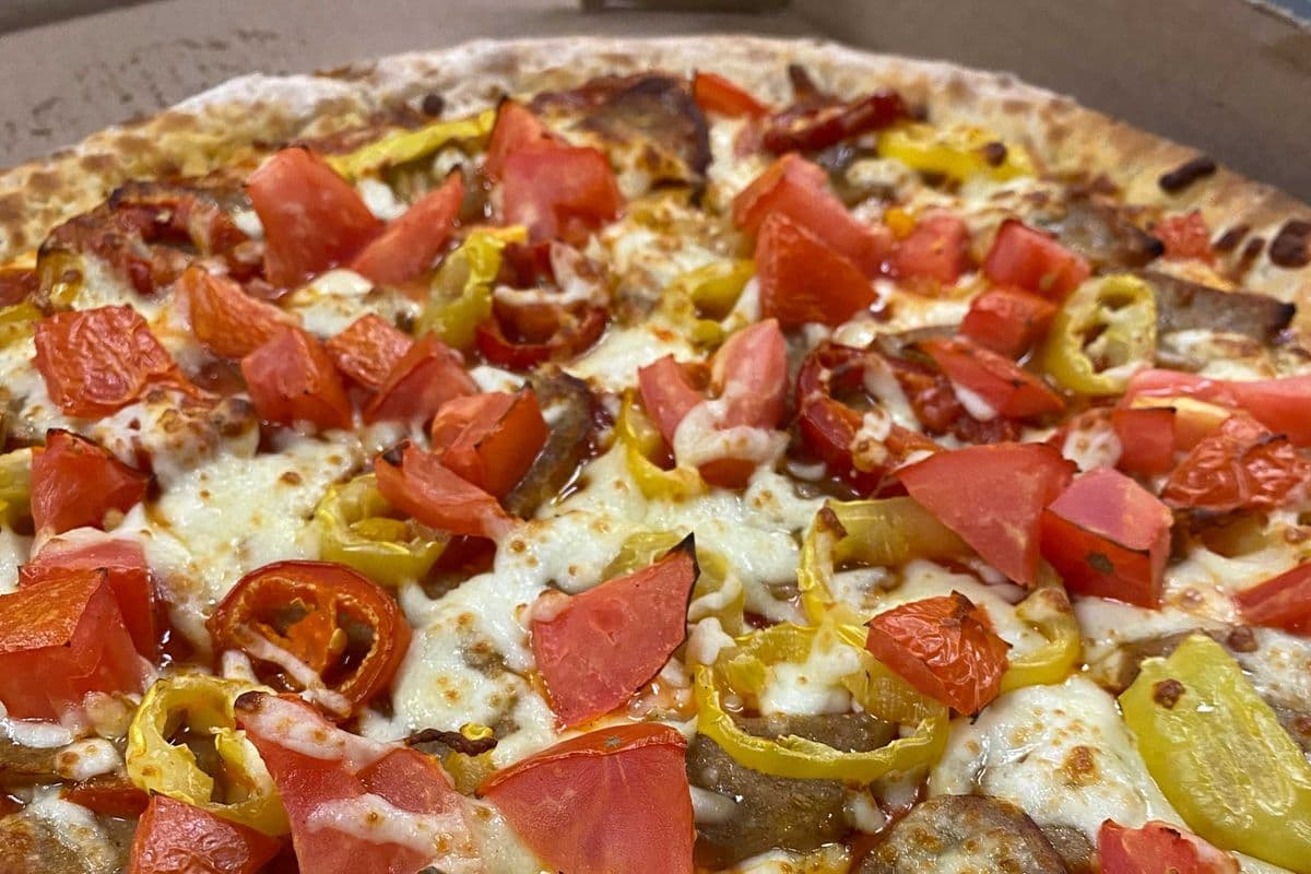 Medium Spicy Italian House Choice Pizza