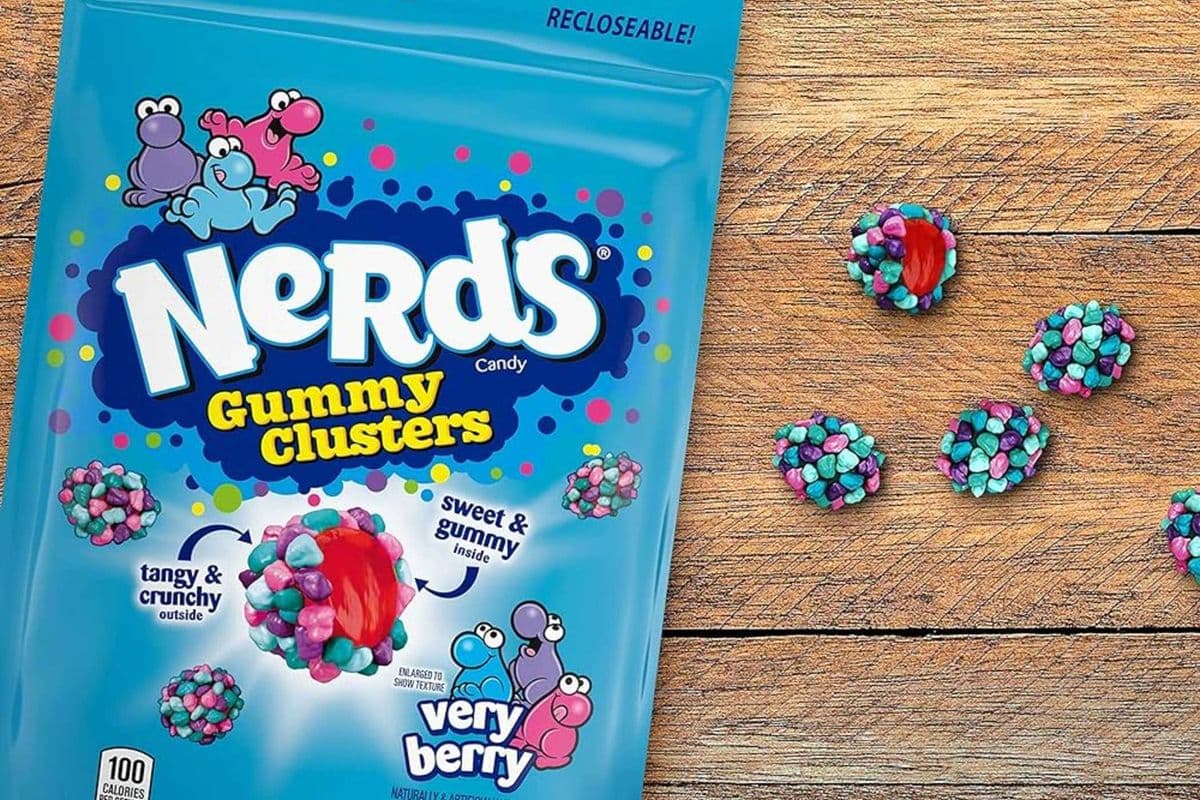 Nerds Gummy Clusters Very Berry Blue Bag (141 g)